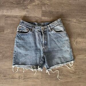 vintage Levi's denim shorts jeans